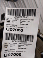Load image into Gallery viewer, TRANSMISSION Land Rover Evoque 2014 14 2015 15 - NW668702