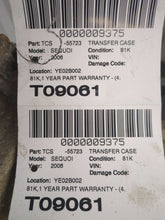 Load image into Gallery viewer, TRANSFER CASE Toyota Sequoia 2005 05 2006 06 2007 07 - NW560259