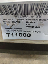 Load image into Gallery viewer, Engine Motor MERCEDES E-CLASS 2017 - NW572317