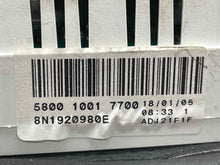 Load image into Gallery viewer, Speedometer Cluster Audi TT 2002 02 - NW648057