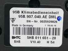 Load image into Gallery viewer, Temperature Controls PORSCHE MACAN 2017 - NW580979