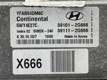 Load image into Gallery viewer, ECU ECM COMPUTER Hyundai Sonata 2011 11 - NW583828