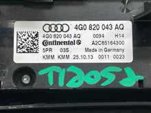 Load image into Gallery viewer, Temperature Controls AUDI A7 2014 - NW585893
