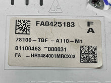 Load image into Gallery viewer, Speedometer Cluster Honda Civic 2018 - NW594517
