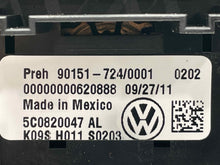 Load image into Gallery viewer, Temperature Controls Volkswagen Beetle 2012 - NW600169