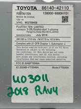 Load image into Gallery viewer, Radio RAV4 2018 - NW602911