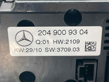 Load image into Gallery viewer, FRONT TEMPERATURE CONTROLS C250 C300 C350 C63 GLK350 11 12 - NW614027