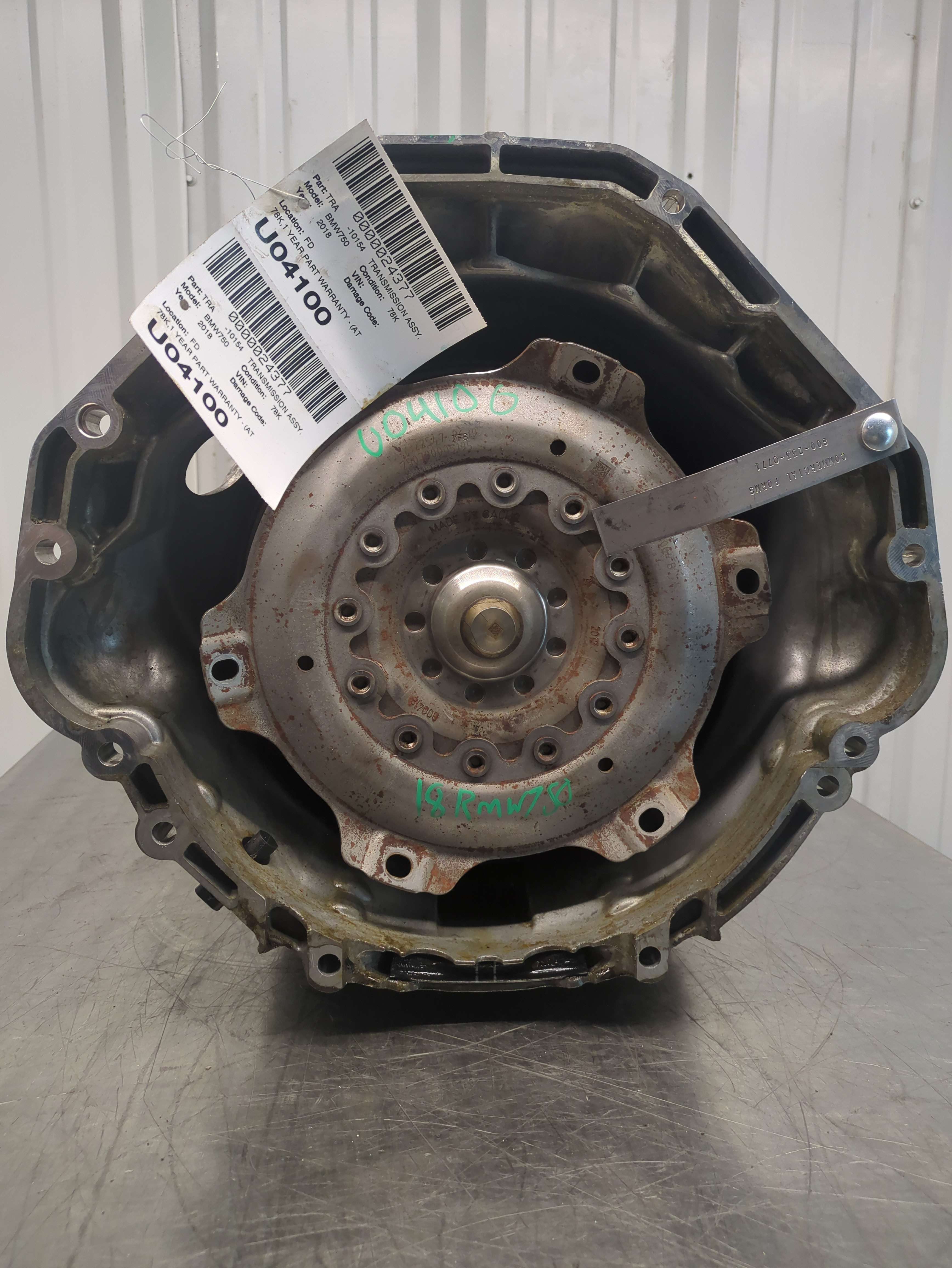 Transmission BMW 750I 2018 - NW619305 ??? Tom's Foreign Auto Parts