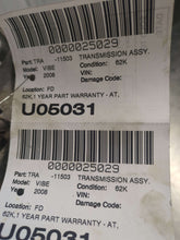 Load image into Gallery viewer, Transmission Pontiac Vibe 2008 - NW622669