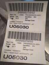Load image into Gallery viewer, Transmission INFINITI Q60 2017 - NW622887