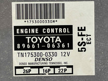 Load image into Gallery viewer, ECU ECM COMPUTER TOYOTA CAMRY 1997 4 CYL CALI AUTO - NW634480