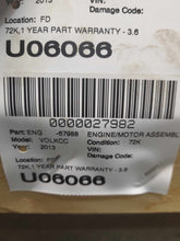 Load image into Gallery viewer, Engine Motor CC 2013 - NW634914