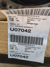 Load image into Gallery viewer, Transmission Jaguar XF 2020 - NW639124