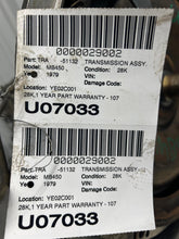 Load image into Gallery viewer, Transmission MERCEDES 450 1979 - NW638737