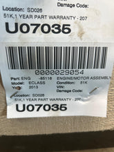 Load image into Gallery viewer, Engine Motor MERCEDES E-CLASS 2013 - NW638779
