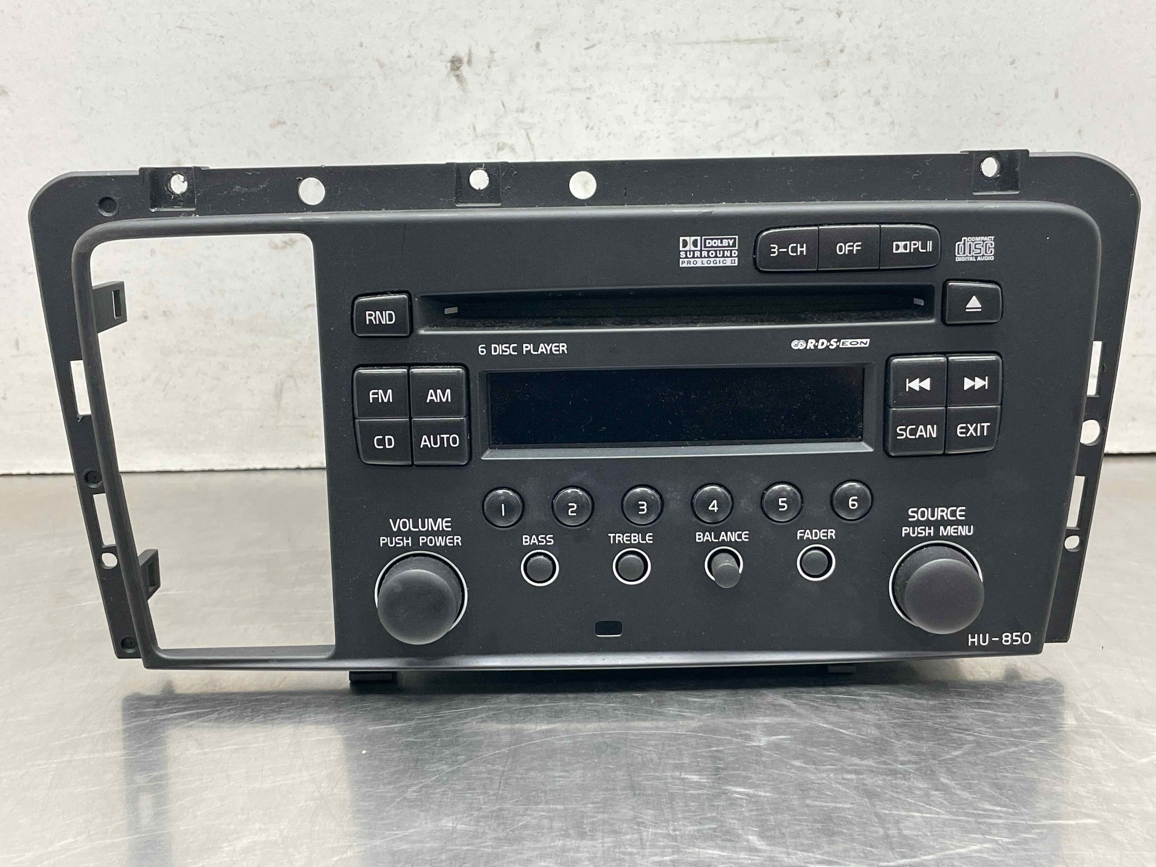 Radio Volvo XC70 S60 2005 05 2006 06 2007 07 2008 08 2009 09