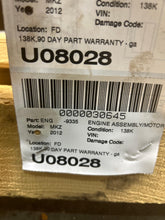Load image into Gallery viewer, Engine Motor Lincoln MKZ 2012 - NW647032