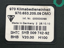 Load image into Gallery viewer, FRONT TEMPERATURE CONTROLS Porsche Panamera 10 11 12 13 - NW660103