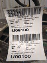 Load image into Gallery viewer, TRANSMISSION Ford Thunderbird Lincoln LS LS6 LS8 03 04 05 06 - NW662974