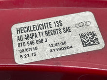 Load image into Gallery viewer, OUTER TAIL LIGHT LAMP Audi A5 RS5 S5 13 14 15 16 Right - NW687292