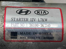 Load image into Gallery viewer, Starter Motor Hyundai Genesis 2015 - NW691367