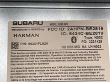 Load image into Gallery viewer, Radio Subaru Impreza 2017 - NW694512