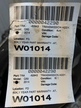 Load image into Gallery viewer, TRANSMISSION Infiniti Q50 2014 14 AWD - NW696922