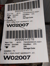 Load image into Gallery viewer, Transmission SAAB 9-5 2001 - NW707290