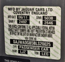 Load image into Gallery viewer, RADIO XF XFR XK XKR 2011 11 2012 12 2013 13 2014 14 2015 15 - NW387576