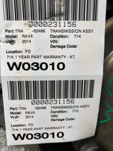 Load image into Gallery viewer, TRANSMISSION Toyota Rav4 13 14 15 16 17 18 FWD VIN F - NW717008