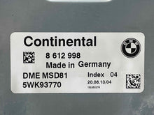 Load image into Gallery viewer, ECU ECM COMPUTER BMW Z4 535i 135i X6 M1 2010 10 2011 11 2012 12 - NW717484