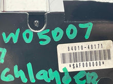 Load image into Gallery viewer, TEMPERATURE CONTROLS Toyota Highlander 04 05 06 07 - NW735195