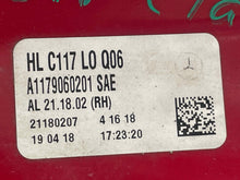 Load image into Gallery viewer, TAIL LIGHT LAMP ASSEMBLY CLA45 CLA250 14 15 16 17 18 19 Right - NW749913