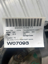 Load image into Gallery viewer, Transmission INFINITI Q60 2018 - NW759692