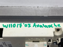 Load image into Gallery viewer, REAR TEMPERATURE CONTROLS Avalanche 1500 Avalanche 2500 Silverado 03-04 - NW784578