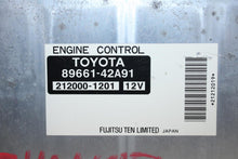 Load image into Gallery viewer, ECU ECM COMPUTER Toyota Rav 4 2004 04 4x4 Auto - 1374433