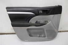 Load image into Gallery viewer, FRONT INTERIOR DOOR TRIM PANEL Toyota Highlander 2018 18 - 1379869