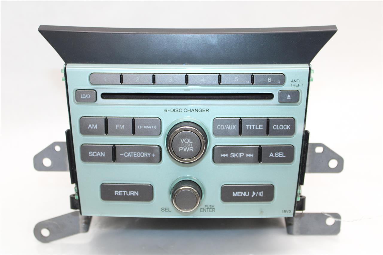 RADIO Honda Pilot 2009 09 2010 10 2011 11 AM FM 6 DISC CD