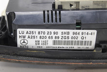 Load image into Gallery viewer, FRONT TEMPERATURE CONTROLS Gl320 Gl350 Gl450 Gl550 ML320 ML350 08-11 - 1450071