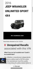 Load image into Gallery viewer, Computer Jeep Wrangler 2016 - DG173011
