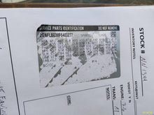Load image into Gallery viewer, Engine Motor Chevrolet Equinox 2015 - MM3217283