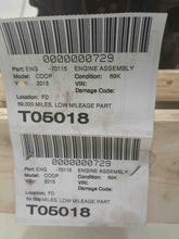 Load image into Gallery viewer, Engine Motor  MINI COOPER 2015 - NW524040