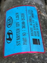 Load image into Gallery viewer, STARTER MOTOR Santa Fe Sonata Sonata Hybrid Optima Sorento 15-20 - NW526029
