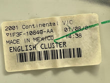 Load image into Gallery viewer, Speedometer Cluster LINCOLN CONTINENTAL 2002 - NW159127