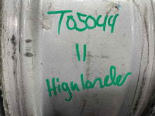 Load image into Gallery viewer, WHEEL RIM Highlander 11-13 17x7-1/2 ALLOY 17x7-1/2, 5 lug, 4-1/2" - NW526449