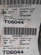 Load image into Gallery viewer, TRANSFER CASE Toyota Highlander 08 09 10 11 12 13 - NW526411