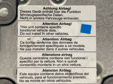 Load image into Gallery viewer, Air Bag Computer Volkswagen 2004 04 2005 05 - NW38632