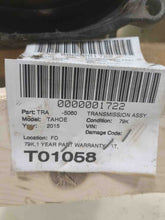 Load image into Gallery viewer, Transmission Chevrolet Tahoe 2015 - NW490452