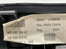 Load image into Gallery viewer, SPEEDOMETER CLUSTER Volkswagen EOS 2010 10 2011 11 - NW354886