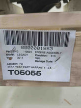 Load image into Gallery viewer, Engine Motor Subaru Legacy 2017 - NW527384